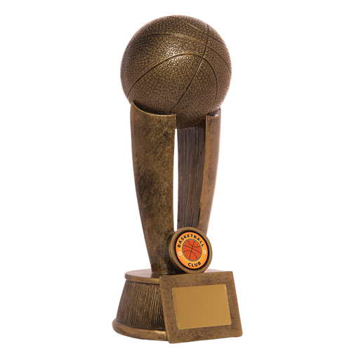 736-7 - V Series - Basketball - Antique Gold - 3  sizes available - $7.14 - $9.29