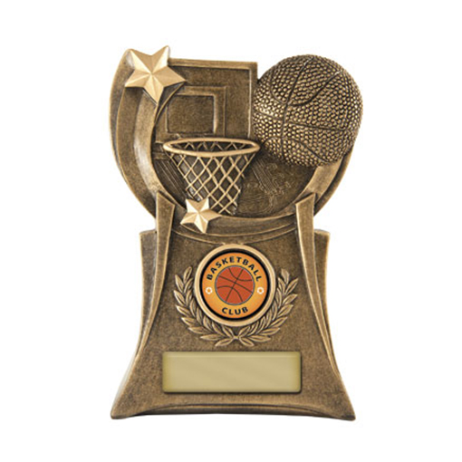 770-7 - Phoenix-Basketball - Antique Gold - 3  sizes available - $9.14 - $10.71